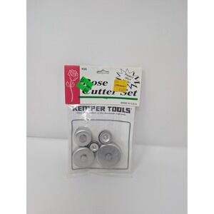 Kemper Tools Rose Cutter Set K50 5 Piece Round Plunger Cutters‎ for Clay & Dough
